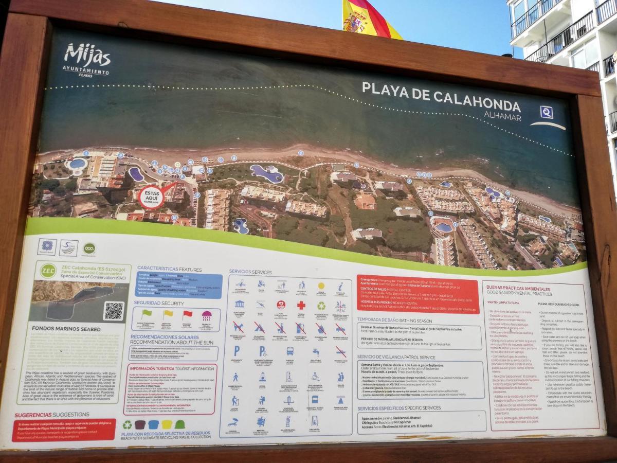 Apartamento Mar Azul, Primera Linea De Playa Sitio de Calahonda المظهر الخارجي الصورة